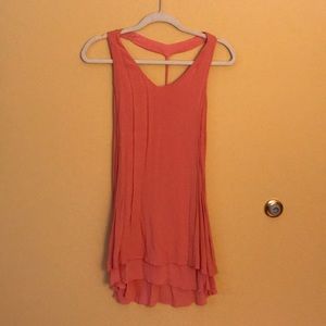 Salmon Sun Dress
